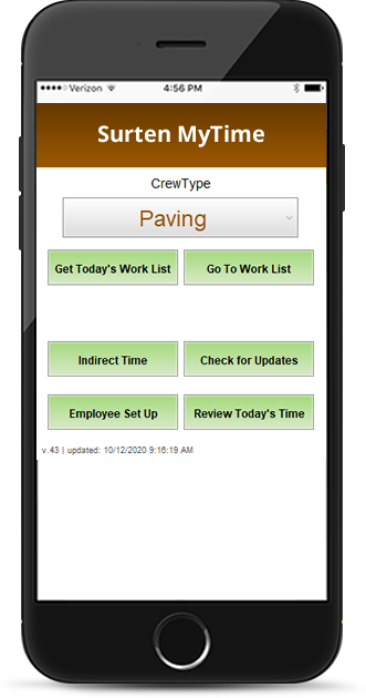 Mobile CRM software for contractors